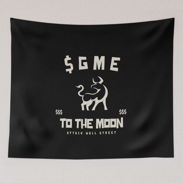 Item preview, $GME To The Moon designed and sold by tsanwo.