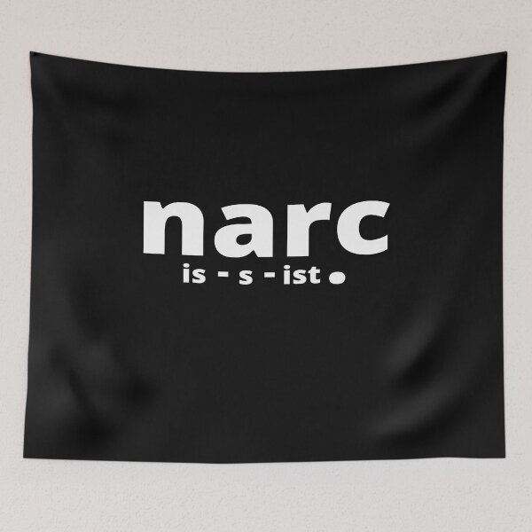 Item preview, narcissist designed and sold by Flirt-Teez.