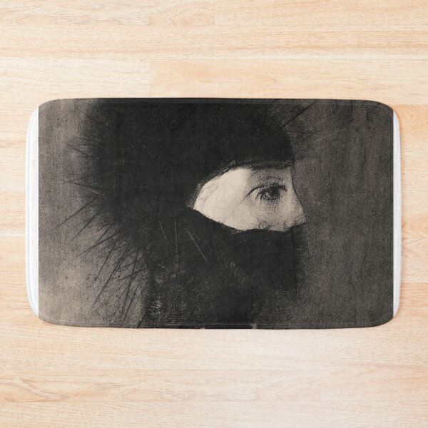 Item preview, Armor, black and grey pastel, Odilon Redon  designed and sold by Nostrathomas66.