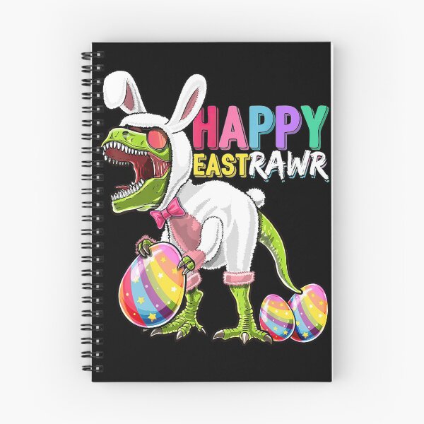 Item preview, Happy Eastrawr T Rex Dinosaur Easter Bunny Egg Costume Kids Easter Gift designed and sold by EvanMcguinness.