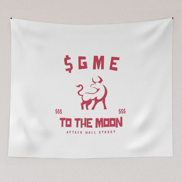 Item preview, GME To The Moon designed and sold by tsanwo.