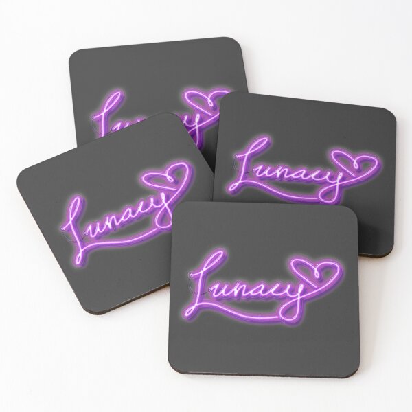 Item preview, Lunacy Purple Neon Logo designed and sold by lunacymusic.