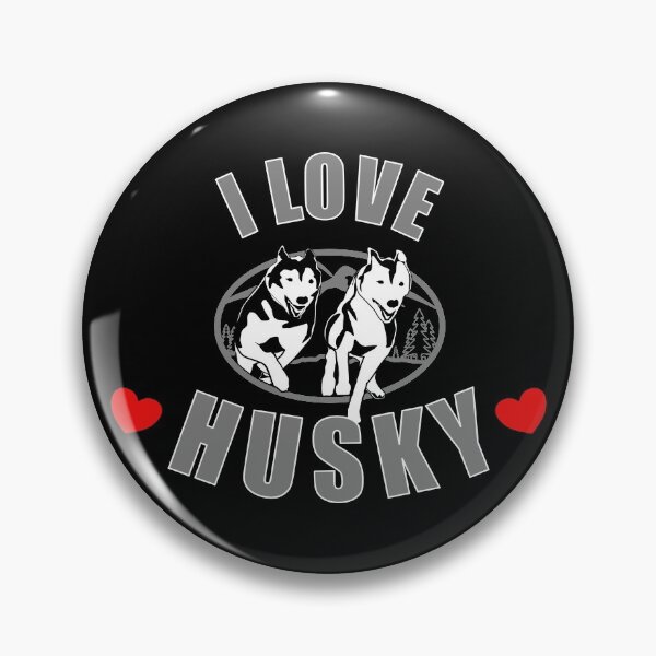 Item preview, I LOVE Husky designed and sold by BernhArt.