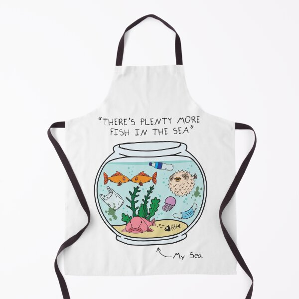 Item preview, Plenty More Fish | Fish Bowl Illustration designed and sold by 0TeeDesigns.