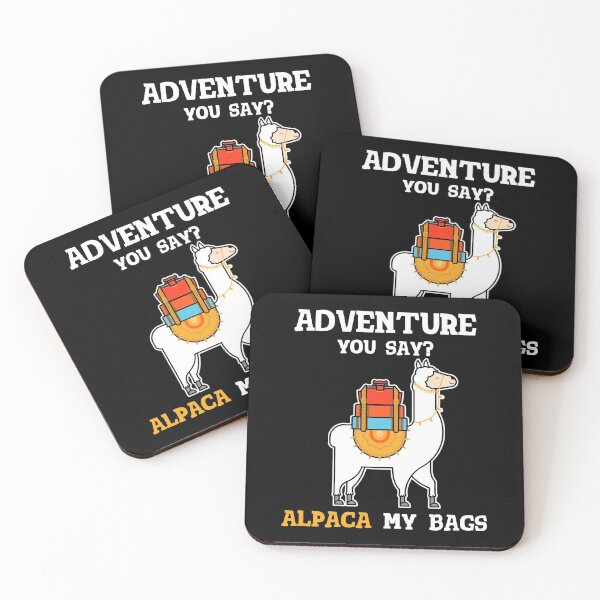 Item preview, Adventure You Say Alpaca My Bags Travel designed and sold by BrennaEirlys.