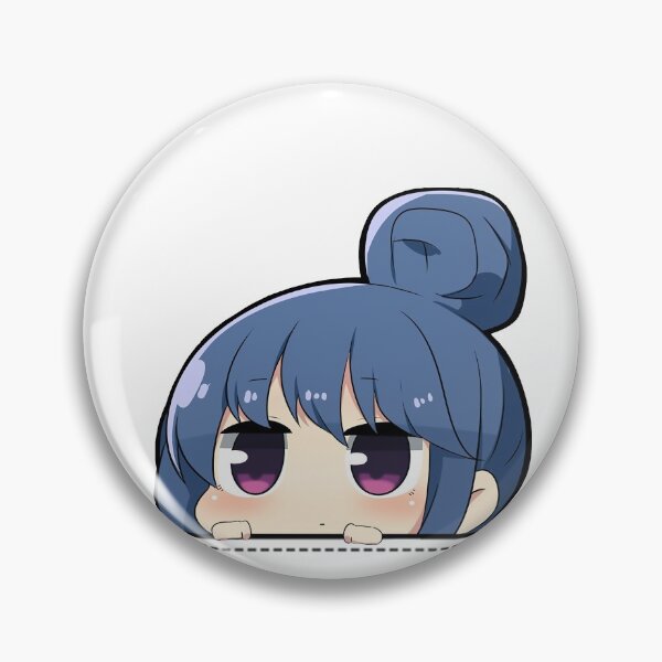 Item preview, Chibi Shima Rin in your pocket - Yuru Camp designed and sold by OshiOki.