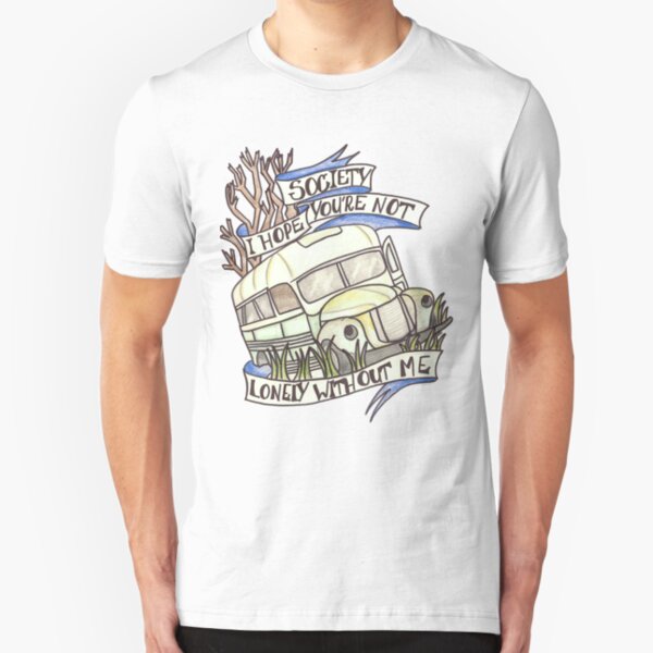 Into the Wild "Society" Slim Fit T-Shirt