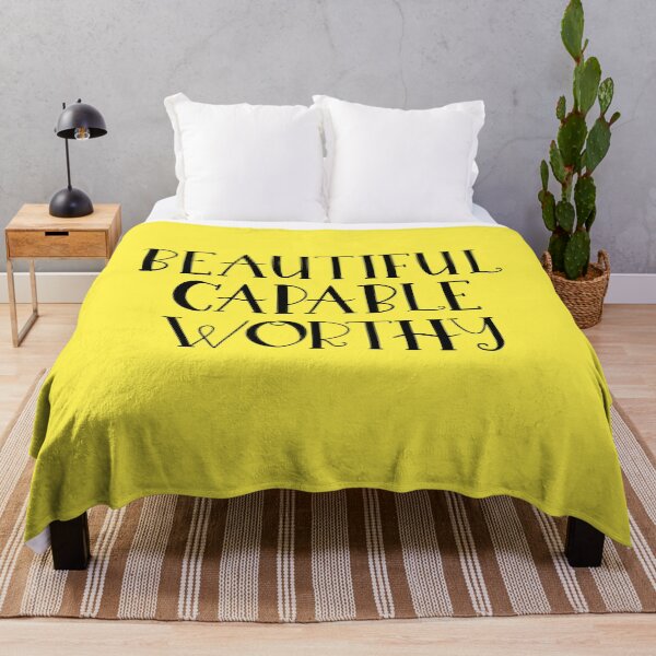 Item preview, Beautiful capable worthy Inspirational and Positivity quotes I designed and sold by taby2you.