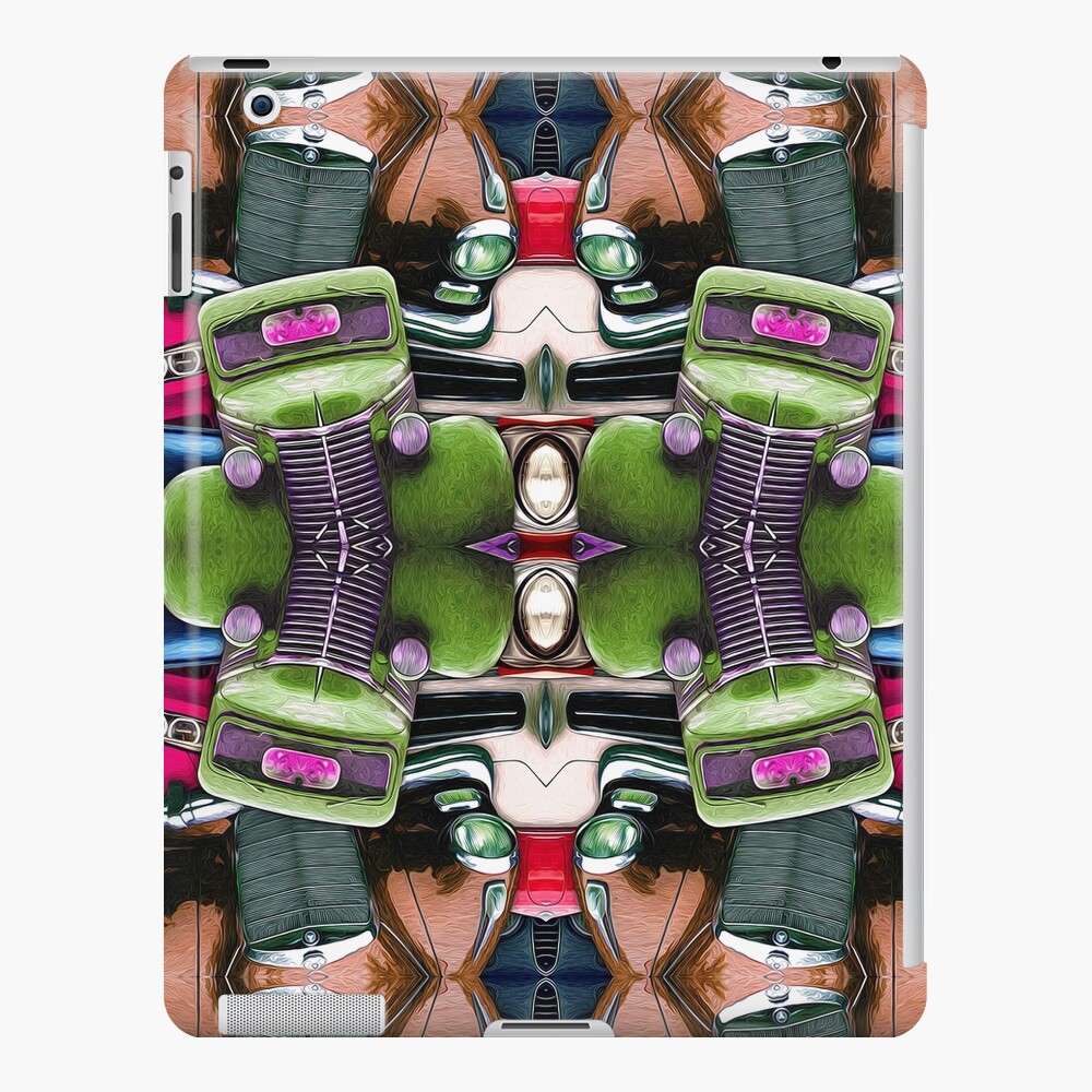 Abstract Auto Artwork Two iPad Case & Skin