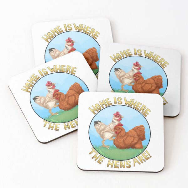 Item preview, Home is Where the Hens Are designed and sold by Wood-Wolf67.