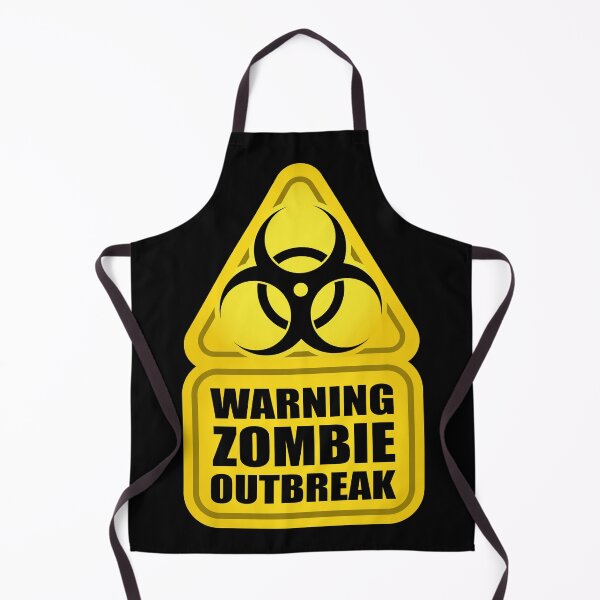 Item preview, Warning sign - Zombie breakout designed and sold by Smaragdas.