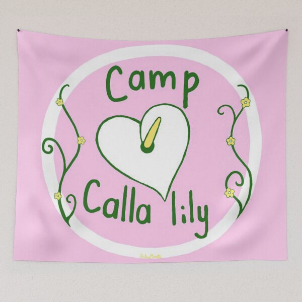 Item preview, Camp Calla Lily Logo designed and sold by campcallalily.