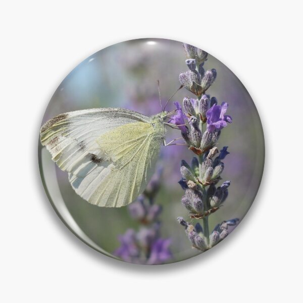 Item preview, Cabbage Butterfly On Lavender designed and sold by SweepingShadows.
