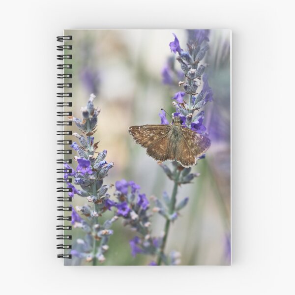 Item preview, Dingy Skiper Butterfly On Lavender designed and sold by SweepingShadows.