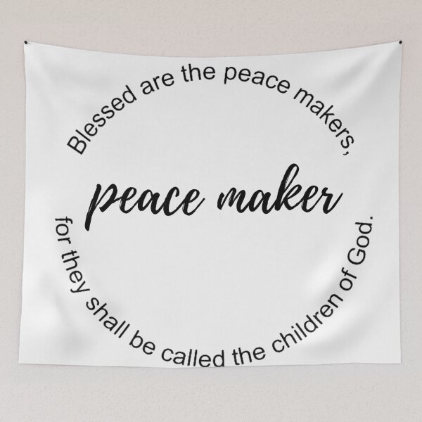 Item preview, Peace Maker (Matthew 5:9) designed and sold by ChristianCoding.