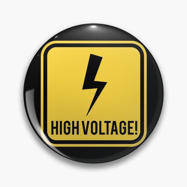Item preview, Warning sign - High Voltage designed and sold by Smaragdas.