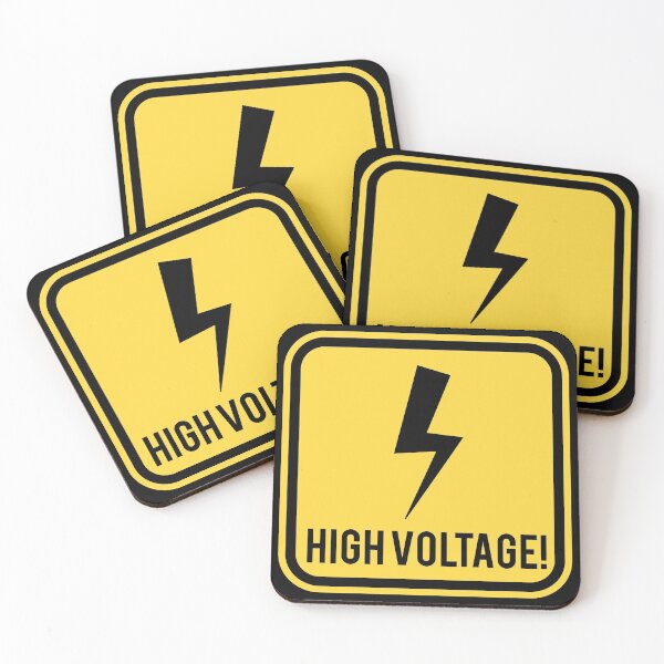 Item preview, Warning sign - High Voltage designed and sold by Smaragdas.
