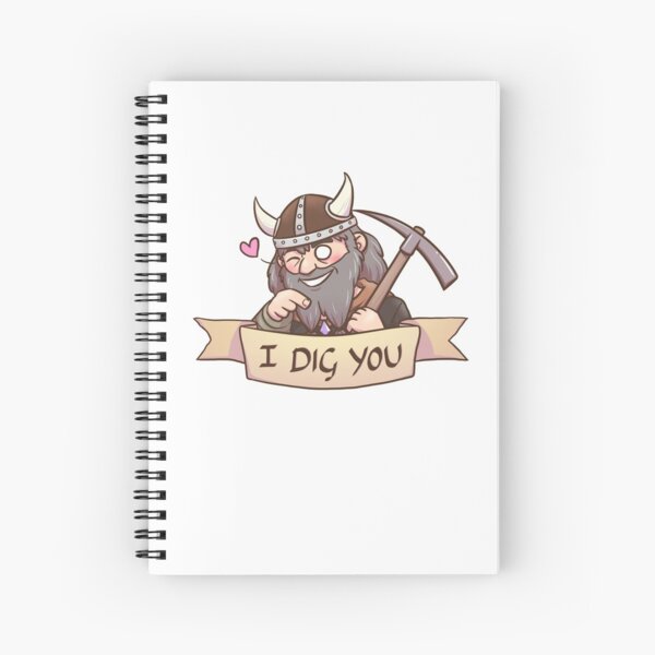 Item preview, I Dig You - Dungeons and Dragons Valentines Card designed and sold by KatieCrooked.