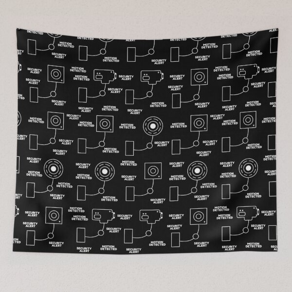 Item preview, CCTV security camera pattern designed and sold by BetterDreams.