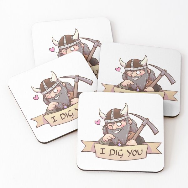 Item preview, I Dig You - Dungeons and Dragons Valentines Card designed and sold by KatieCrooked.