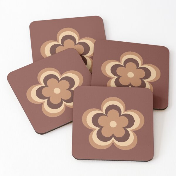Item preview, brown flower trance designed and sold by stickersbyro ☆.