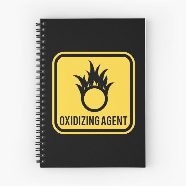 Item preview, Warning sign - Oxidizing Agent designed and sold by Smaragdas.