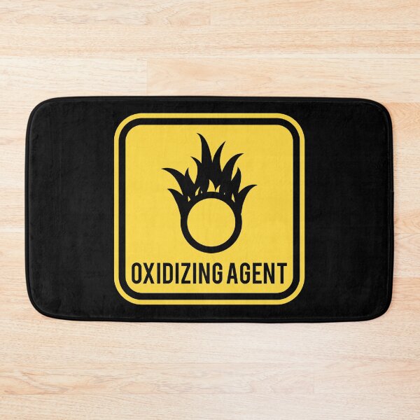 Item preview, Warning sign - Oxidizing Agent designed and sold by Smaragdas.
