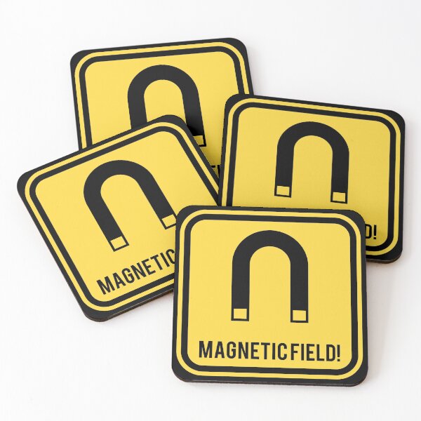 Item preview, Warning sign - Magnetic Field designed and sold by Smaragdas.