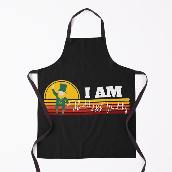 Item preview, I AM HEALTHY I AM WEALTHY (Leprechaun) designed and sold by UnboundFull.