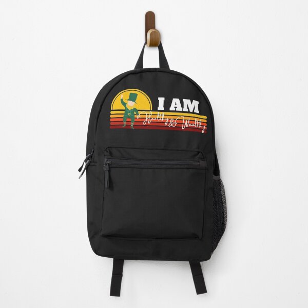 Item preview, I AM HEALTHY I AM WEALTHY (Leprechaun) designed and sold by UnboundFull.