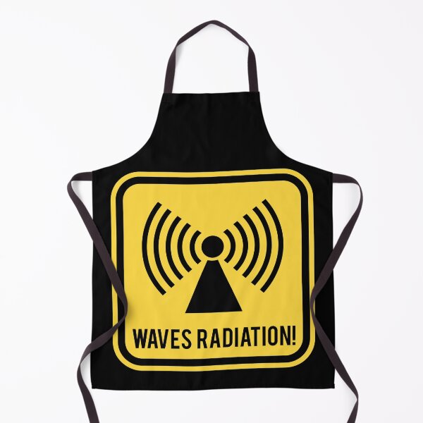 Item preview, Warning sign - Waves Radiation designed and sold by Smaragdas.