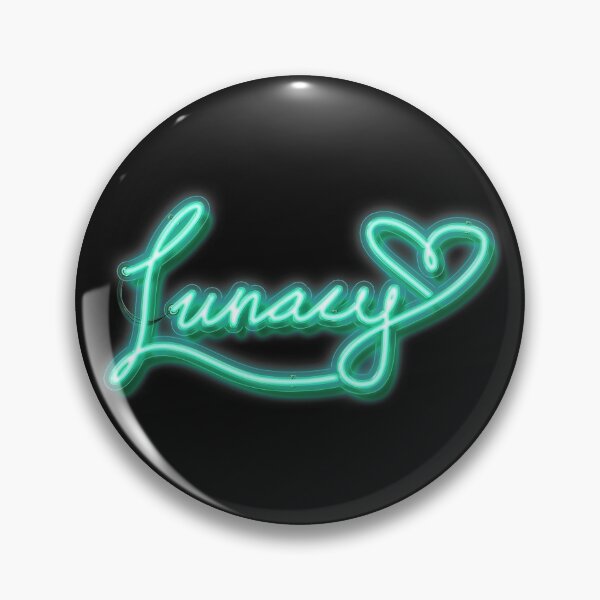 Item preview, Neon Green Lunacy Logo designed and sold by lunacymusic.
