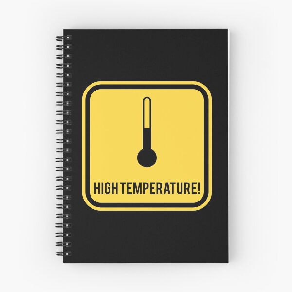 Item preview, Warning sign - High Temperature  designed and sold by Smaragdas.