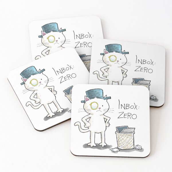 Item preview, Dapper Cat - Inbox Zero designed and sold by johnnybuzt.