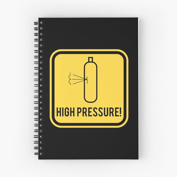 Item preview, Warning sign - High Pressure designed and sold by Smaragdas.