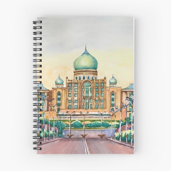 Item preview, Watercolour Painting Malaysia Scenery/Building/Architecture - Putra Perdana Putrajaya (Prime Minister's Office)  designed and sold by GaalArt.