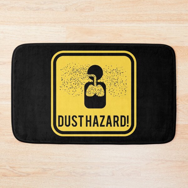 Item preview, Warning sign - Dust Hazard designed and sold by Smaragdas.