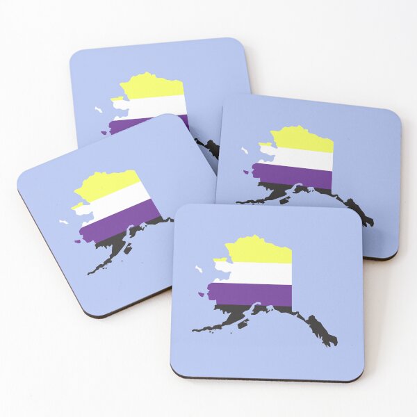 Item preview, Orgullo no binario de Alaska designed and sold by littleSamantics.