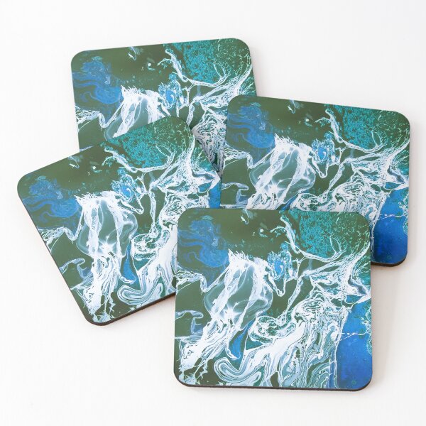 Item preview, Hydro Dipped Ghostly Rivers 3 of 4 designed and sold by ArtRoomOregon.