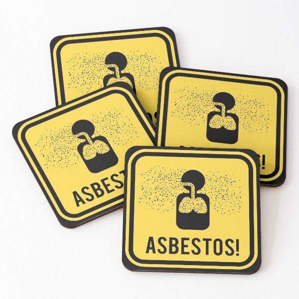 Item preview, Warning sign - Asbestos designed and sold by Smaragdas.