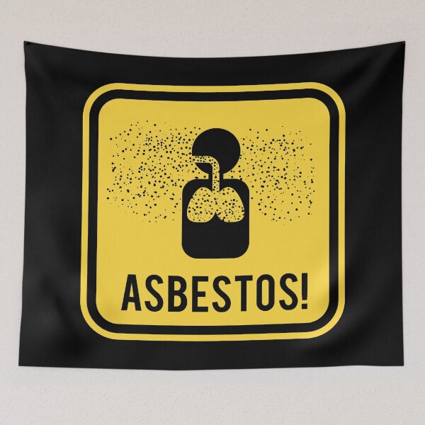 Item preview, Warning sign - Asbestos designed and sold by Smaragdas.