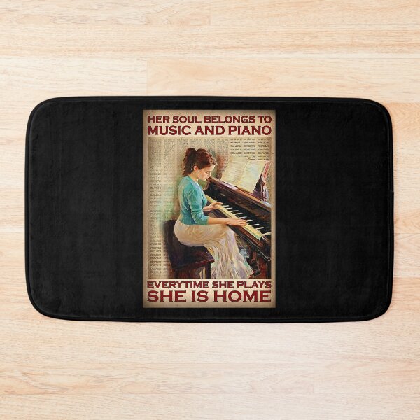 Item preview, Piano Her soul belongs to music and piano everytime she plays she is home designed and sold by Cooper73.