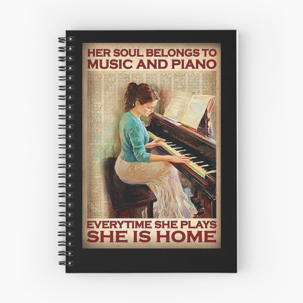 Item preview, Piano Her soul belongs to music and piano everytime she plays she is home designed and sold by Cooper73.