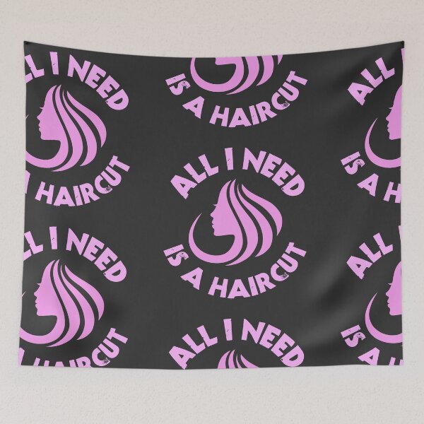Item preview, All I Need Is A Haircut - Pink designed and sold by Chubuter.