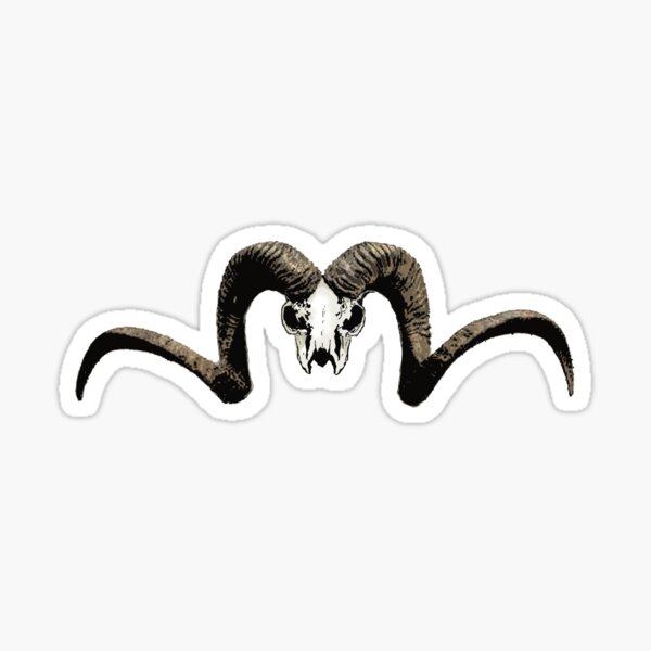 Item preview, Ram skull 2 designed and sold by Saltypro.