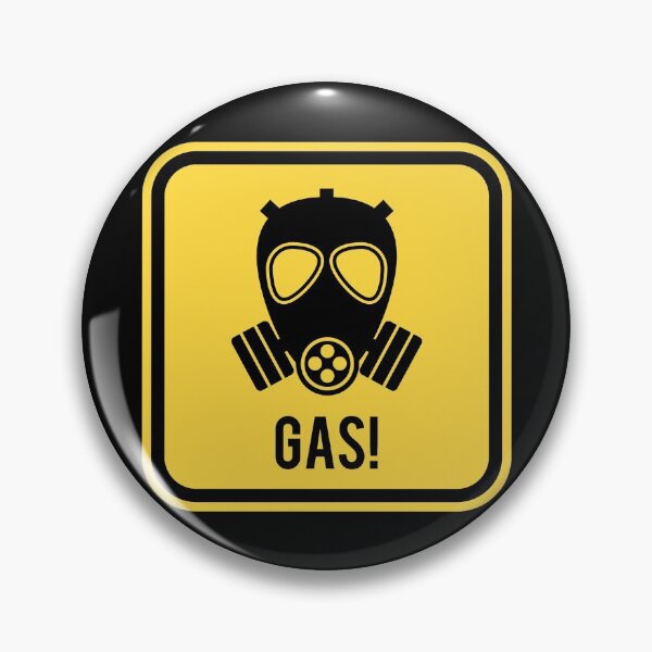 Item preview, Warning sign - Gas designed and sold by Smaragdas.