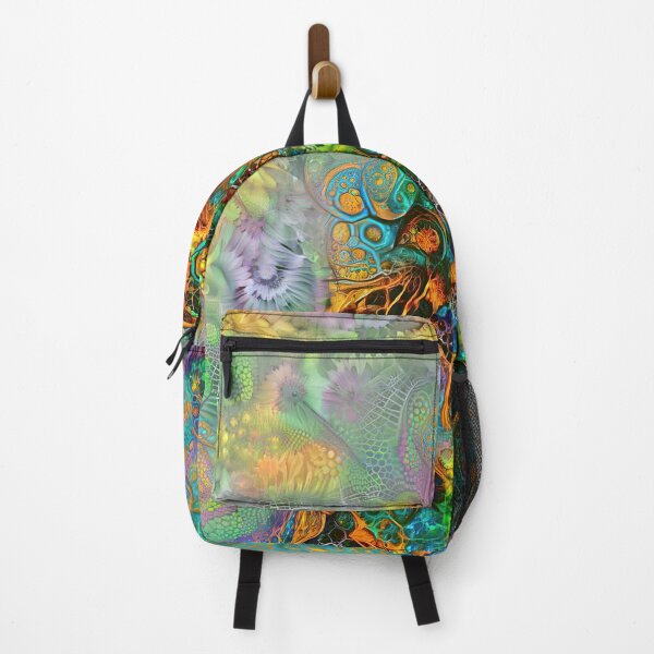 Item preview, Deepdream floral fractalize space abstraction designed and sold by blackhalt.