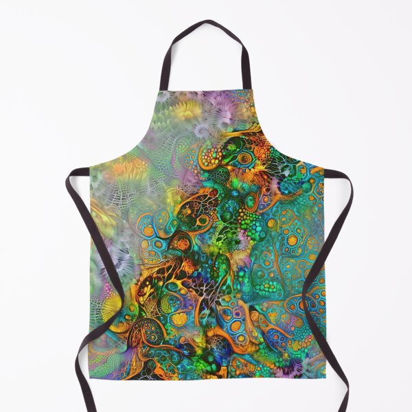 Item preview, Deepdream floral fractalize space abstraction designed and sold by blackhalt.