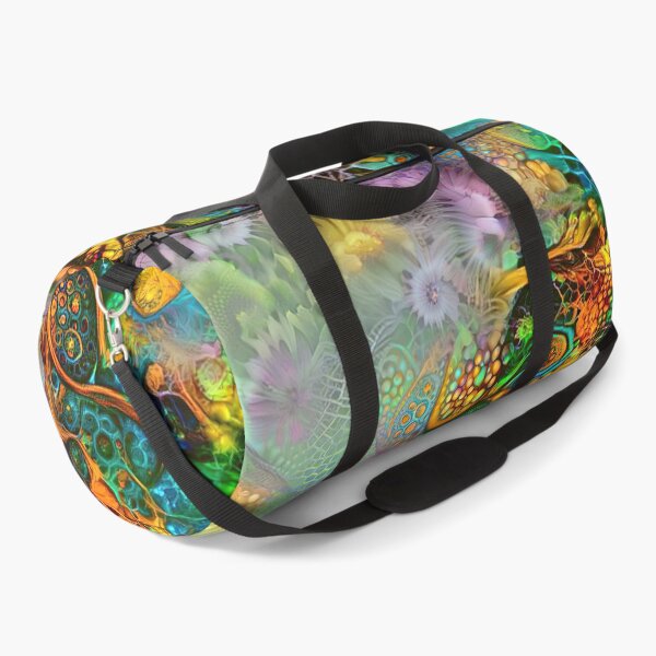 Item preview, Deepdream floral fractalize space abstraction designed and sold by blackhalt.