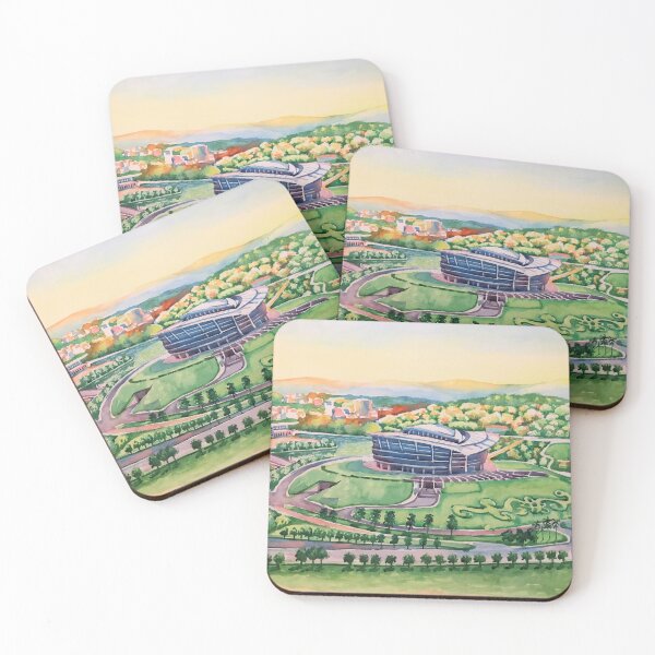 Item preview, Malaysia Scenery Watercolor Painting - Putrajaya International Convention Centre (Pusat Konvensyen Antarabangsa Putrajaya (PICC)) designed and sold by GaalArt.